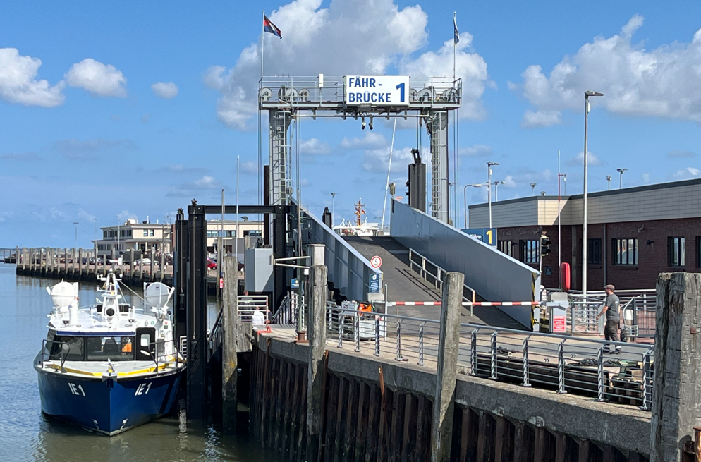 Fährbrücke 3 in Norddeich