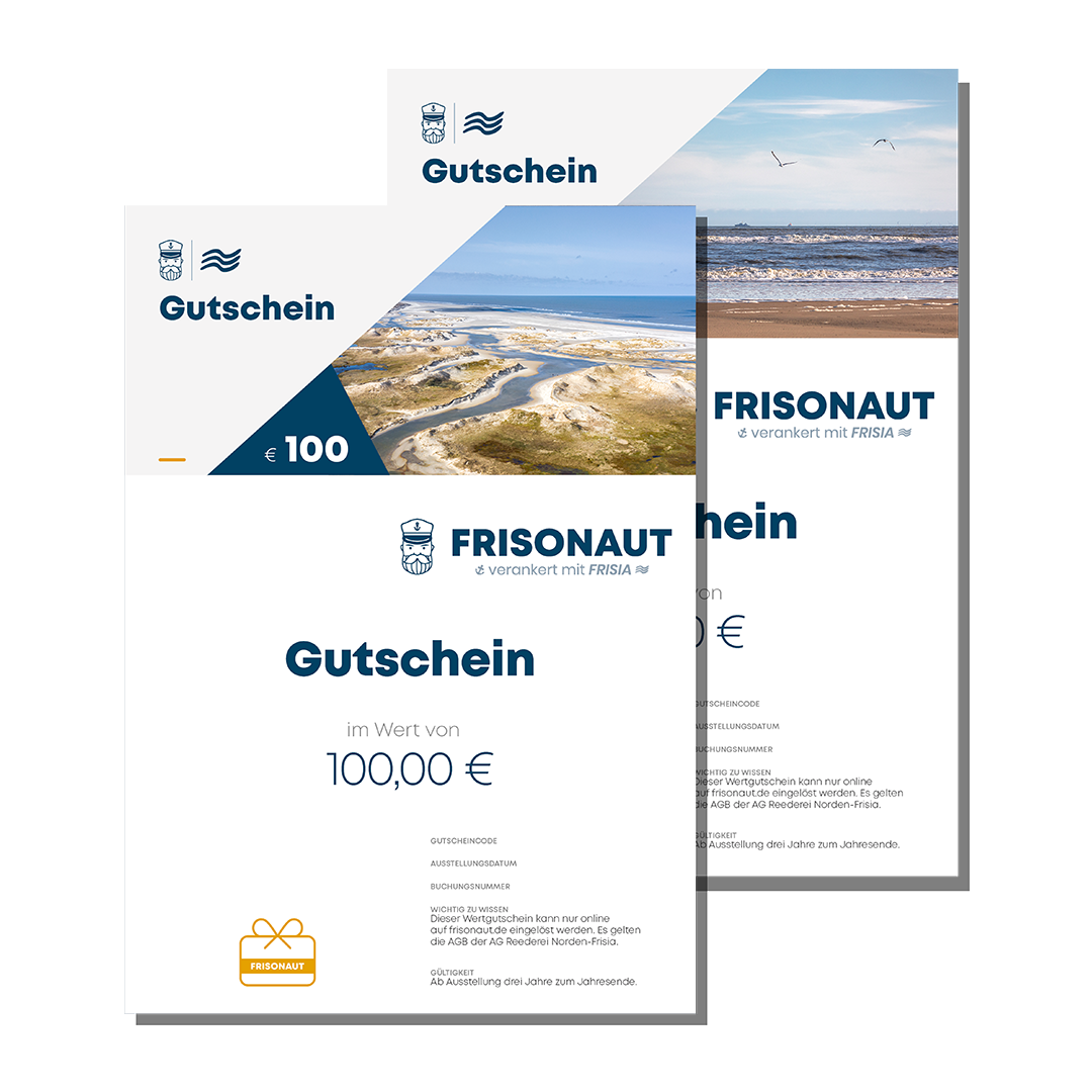 Abbildung von Gutscheinen