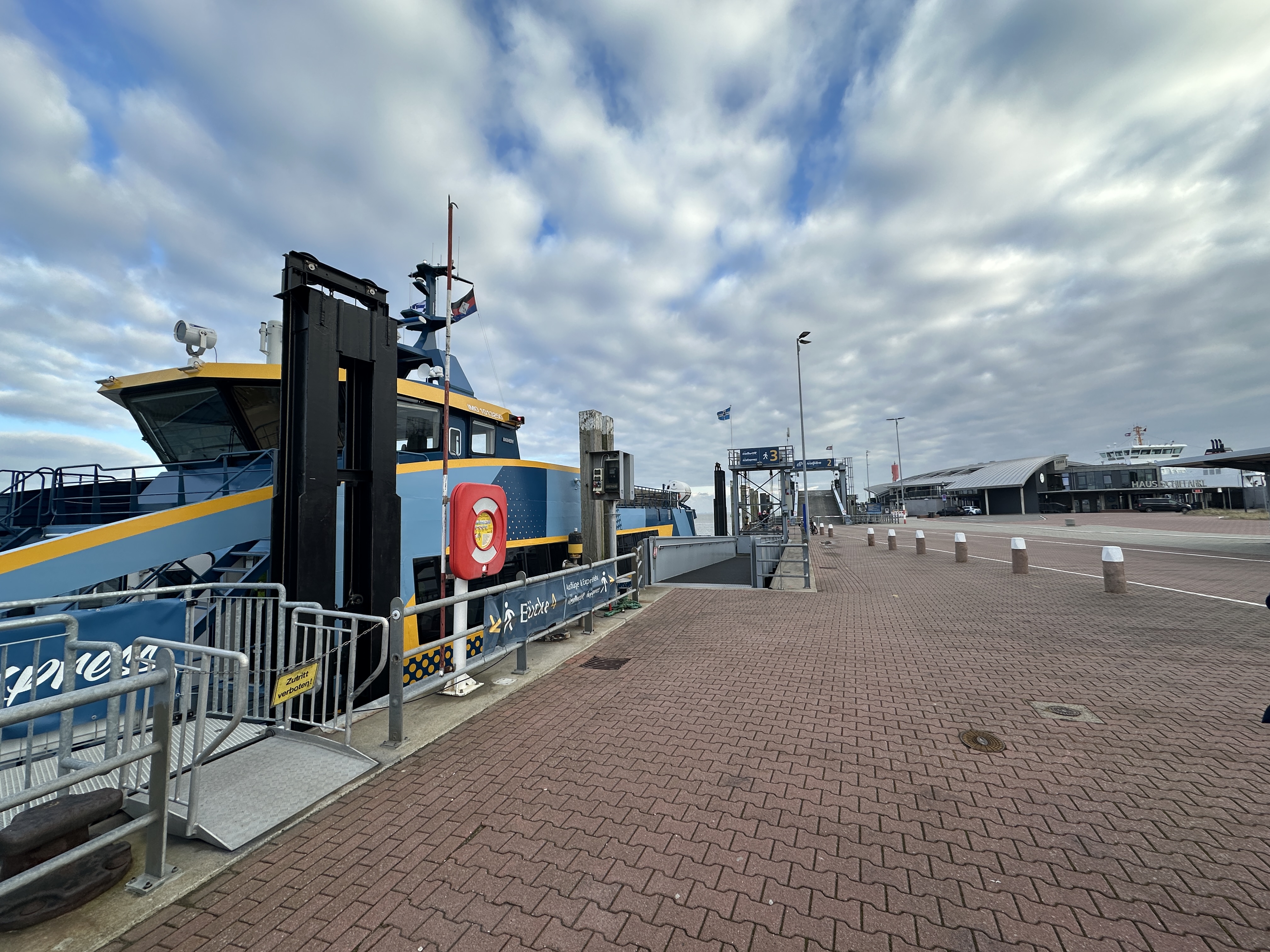 Anleger Inselexpress Norderney - Fährbrücke 3